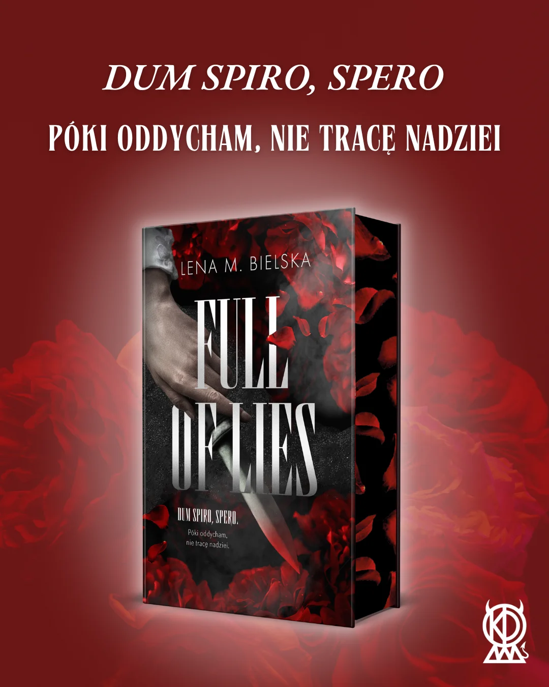 Okładka książki Full of Lies Leny M. Bielskiej