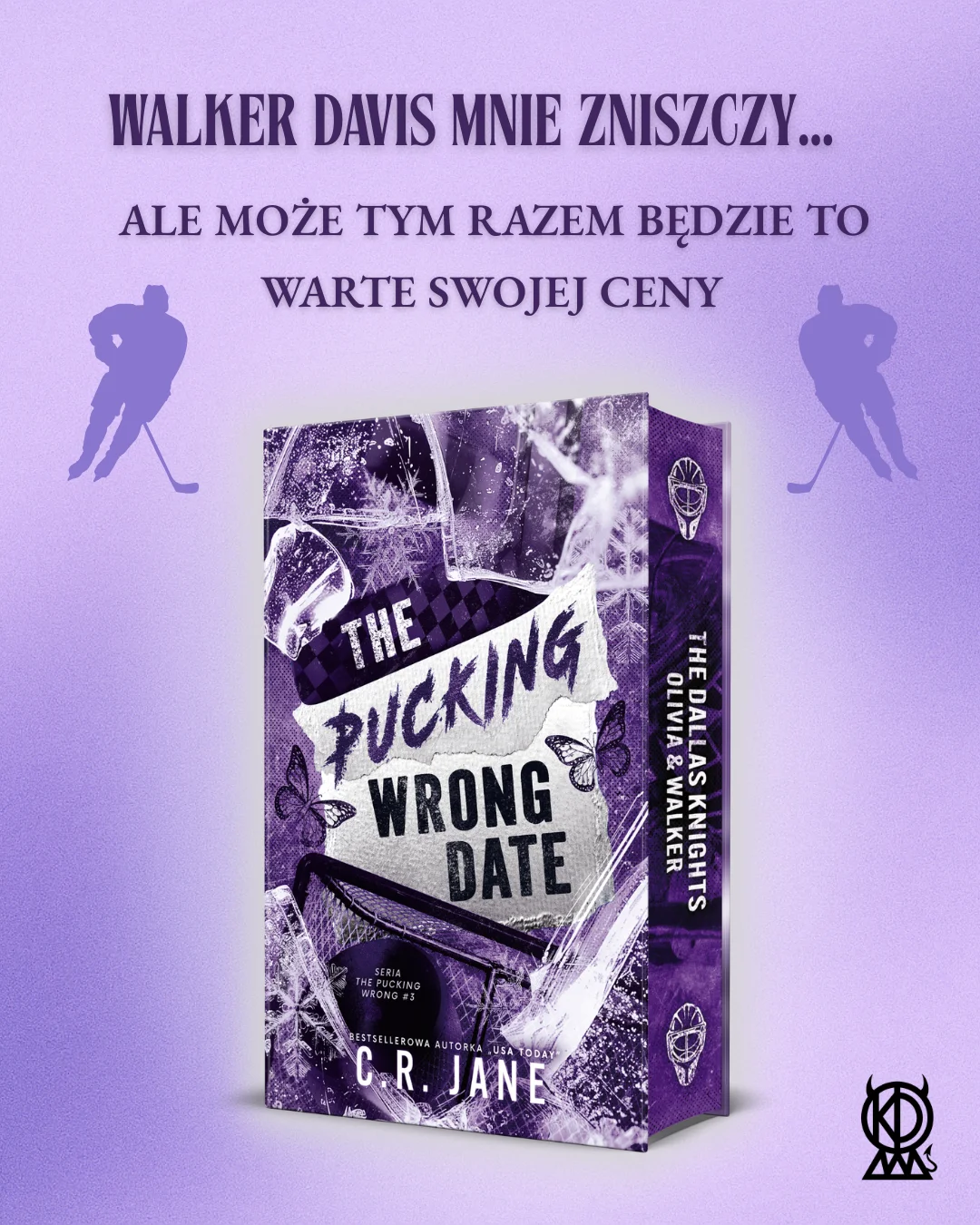 Okładka książki The Pucking Wrong Date C.R. Jane